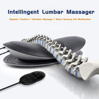 Appareil de massage dorsal électrique vibrant et gonflable 2025 – Thérapie par pression cervicale et traction lombaire