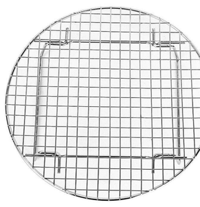 <span class=keywords><strong>Rejilla</strong></span> Redonda Multiusos de Alambre de 10.2 Pulgadas - <span class=keywords><strong>Rejilla</strong></span> Resistente <span class=keywords><strong>para</strong></span> Cocinar, Refrigerar y Cocinar al Vapor <span class=keywords><strong>para</strong></span> Cocina de Restaurante - Product Image 2