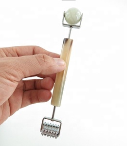 Herramienta para mascarilla <span class=keywords><strong>Facial</strong></span>, Dispositivo de masaje de belleza, reflexología, con mango de bocina OX - Product Image 4