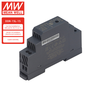 <span class=keywords><strong>Alimentation</strong></span> électrique CC-CC MeanWell DDR-15L-3.3 15W 3.3V 4.5A - Product Image 3