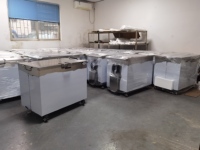 Évier chauffant grande capacité CANDOSONIC avec couvercle et drain, économe en énergie, pour salle de vaisselle de restaurant, livraison rapide