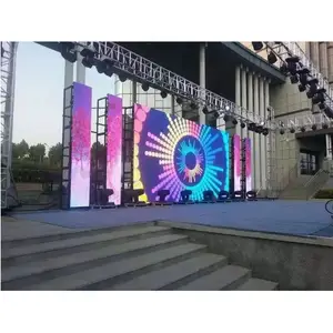 P2.06 P2.97 P3.91 P4.81 rental led display outdoor led advertising video wall 500x500 500x1000 led panel cabinet