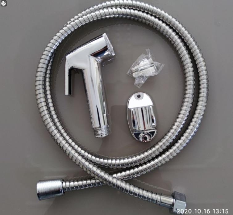 Jeu de trois pièces de pistolet de pulvérisation de type C [argent]