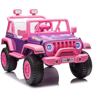 Auto Elettrica Rosa per Bambini a 2 Posti, 390*2, Batteria 12v4.5, Macchina Giocattolo in Plastica con Musica per Bambine - Product Image 2