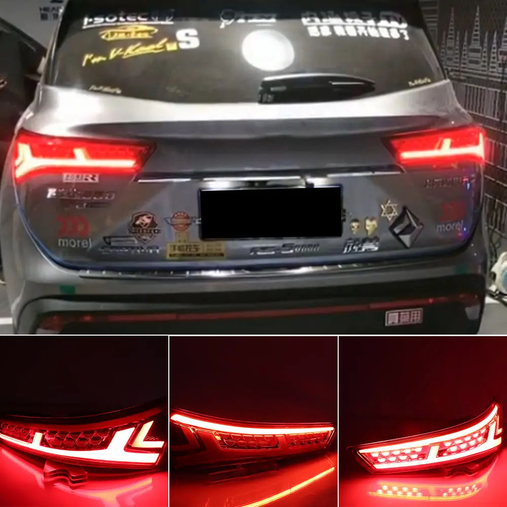 Fanale posteriore per auto Almaz Captiva 2017-2022 MG Hector luci posteriori a LED fendinebbia luce di marcia giorno DRL Tuning auto accessori