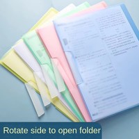 Offre Spéciale : Carnets de Documents Colorés en PP Imperméable de Haute Qualité pour Étudiants ou Bureau
