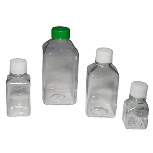 सोर्फा मेडिकल साइंस 250 मिलीलीटर सेल कल्चर बोतल मेडिकल पालतू बाँझ प्लास्टिक मेडिकल बोतलें