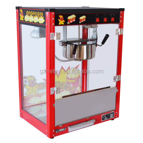 [ETON] ETL A énuméré 8 Oz Pop-Corn machine avec chariot
