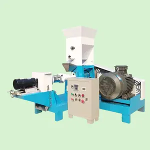 Low Investment Dog Cat pet Fish Food Extruder Machine Floating Fish Feed Mill Small Poultry Chicken Feed Making Machine For Sale