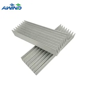 High Bay Al6063 Profiel Grote Aluminium Geëxtrudeerde Wastafel 30Cm 300Mm Radiator Extrusie Koellichaam Disipador De Calor De Aluminio