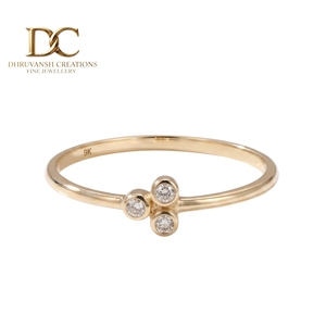 Anillo de Oro Sólido de 14 Quilates con Diamante Cultivado en Laboratorio, Corte Brillante, Certificado por IGI, para Compromiso, Creaciones Dhruvansh, Joyería de Lujo para Mujer - Product Image 6