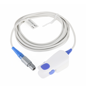 成人血氧饱和度传感器指夹式可重复使用血氧饱和度探头 FHY 品牌 CE 认证型号 A1-1902AL 兼容 N550 N560 N595 医疗级 - Product Image 1