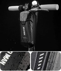 Sac de rangement suspendu pour scooter électrique <span class=keywords><strong>WILD</strong></span> <span class=keywords><strong>MAN</strong></span>, sac étanche en EVA 2L pour scooter électrique Xiaomi M365 ES1 ES2 ES4 Max G30 - Product Image 6