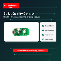 Circuit imprimé PCBA pour distributeur d'eau en baril, pompe à eau automatique, distribution à une touche, contrôle quantitatif, Type-C, OEM ODM