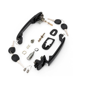 2 cái 6n0837207 phía trước trái & phải cửa xe xử lý với 2 phím Tương thích với VW Polo 6N 6N1 6n2 sharan ghế Alhambra thiên hà - Product Image 1