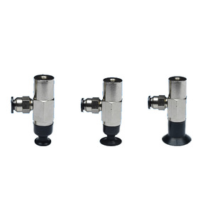 Vpb Ventosa de Vacío con Entrada Lateral, Conexión Rápida Tipo 4 6 8 10 20 30 40 L, Almohadilla Suave Estándar, Control Neumático Manual - Product Image 3