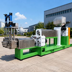 Machine <span class=keywords><strong>de</strong></span> granulation à vis simple haute efficacité pour flocons, granulateur plastique à haut rendement, granulateur plastique résistant à la corrosion - Product Image 2