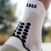 Chaussettes de Cyclisme et Course Professionnelles Haute Qualité, Chaussettes de Sport Athlétiques Unisexe, Chaussettes de Basketball Tricotées Personnalisées avec Logo