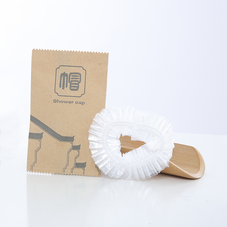 BRT, душевая шапочка, экологически чистый Разлагаемый крахмал, водонепроницаемая шапочка для душа