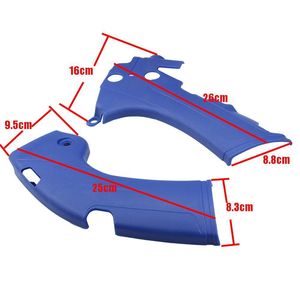 ZUQING ตัวป้องกันโครงรถจักรยานยนต์ AG108 สีฟ้าสำหรับยามาฮ่า วายซี 250 วายซี 450 เอฟ WR250 สำหรับใช้แบบออฟโรด - Product Image 2