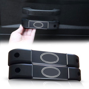 Poignée de porte en alliage d'aluminium noir pour l'intérieur de la voiture, pour Land Rover Defender 90 110 130 - Product Image 3