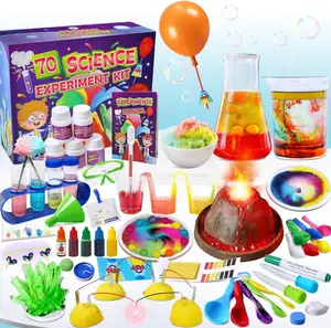 70 expériences de laboratoire Kits de sciences pour enfants Jouets scientifiques éducatifs Cadeaux