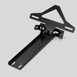 Supporto e Staffa per Targa Surron Light Bee, <span class=keywords><strong>Pieghevole</strong></span> in Ferro, Universale, Accessorio per Modifica Moto Elettrica - Product Image 6