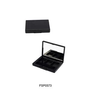 Palette de fards à paupières 3 couleurs, emballage de blush, boîte à poudre, boîte transparente en plastique, palette de fards à paupières personnalisée - Product Image 1