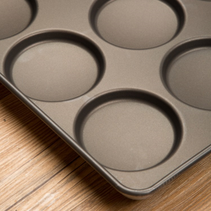 Plateau <span class=keywords><strong>de</strong></span> cuisson à fond arrondi 600 x 400 mm pour pains à <span class=keywords><strong>hamburger</strong></span> / pains à <span class=keywords><strong>hamburger</strong></span> - Product Image 5
