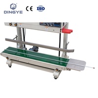 Scelleuse à bande de codage à encre solide verticale FRD1200V pour machine de scellage de sacs en PE avec imprimante à code à encre solide