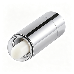 Lápiz Labial Humectante y Calmante Personalizado con Tubo Plateado para el Cuidado Labial Diario Humectante y No Grasoso - Product Image 6