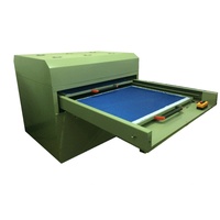 Mesin Press Panas Sublimasi Hidrolik Otomatis Format Besar Flatbed Printer Label Kain Multicolor untuk Transfer Panas