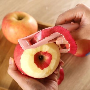 Smart Kitchen Gadget Delphin form Obst Gemüse Palm Peeler Kinder Sicherheit Obsts chäler Werkzeug Küchen zubehör - Product Image 3