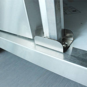 VICTORY de acero inoxidable instaló un puesto de carrito de aperitivos SS carrito de té de la leche SS camión de comida para otros suministros de hotel y restaurante - Product Image 5