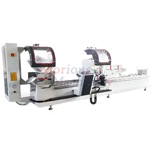 Double angle sawing machine aluminum and plastic window door Bevel Miter Saw Mitre blade 45 & 90 degrees cutting profile