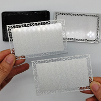 Feuilles d'aluminium vierges pour cartes de visite 0,22 mm, gravure laser, sublimation, impression par transfert thermique