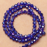 Perles de football en cristal AB plaqué 6MM 8MM, couleurs originales, perles rondes en verre pour la fabrication de bijoux, colliers et bracelets DIY