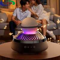 Enceinte portable intelligente sans fil avec aromathérapie, subwoofer, veilleuse et horloge, alimentée par courant continu, de la marque Voice of Berlin Colorful.