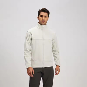 Hiking Men Autumn Coats Climbing Trekking <b>Windbreaker</b> Travel Waterproof <b>Black</b> Sublimation - Product Image 4