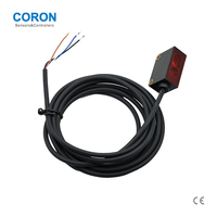Capteur optique CORON GZ4-DB40-P, sortie PNP, portée de détection 20-400 mm, suppression de l'arrière-plan, interrupteur optique à réflexion diffuse, IP67