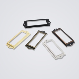 Người giữ nhãn ngăn kéo kiểu cũ (chèn Giấy)-Phụ kiện lưu trữ Kệ-Phù hợp với ngăn kéo & kệ - Product Image 4