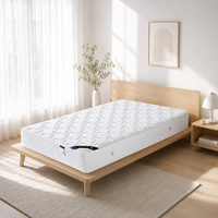 Matelas hybride orthopédique compressé pour hôtel, enroulé dans une boîte, durable, sur mesure, taille King/Queen, avec ressorts ensachés indépendants