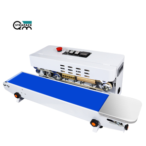 Proveedor profesional Bolsa <span class=keywords><strong>de</strong></span> plástico continua Máquina <span class=keywords><strong>de</strong></span> sellado <span class=keywords><strong>de</strong></span> embalaje térmico Sellador <span class=keywords><strong>de</strong></span> banda económico - Product Image 2