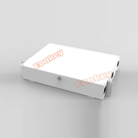 Marco de distribución de fibra ODF de montaje en rack de 48 puertos y 96 núcleos | Panel de conexión de alta densidad FTTH con bandeja de empalme | Opciones 1U/2U/4U