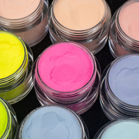 Poudres acryliques Cloverfei de haute qualité pour filles, paillettes scintillantes, poudre acrylique en vrac pour le nail art