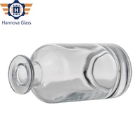 Usine En Gros 175ml Clair Bouteilles En Verre D'alcool pour Whisky Spiritueux Vodka Gin Rhum Brandy Liège Diffuseur Bouteilles