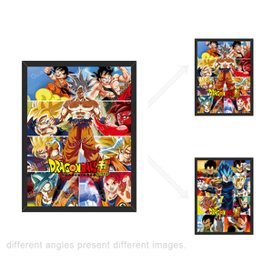Póster Lenticular 3D Personalizado al por Mayor, <span class=keywords><strong>Anime</strong></span>, <span class=keywords><strong>Manga</strong></span>, Dragon Ball, Demon Slayer, One Piece, Imagen Lenticular 3D - Product Image 4