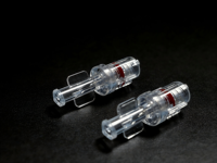 Vanne anti-retour mâle Luer Lock 1200 PSI en PC, connecteur haute pression pour la manutention de fluides industriels