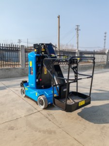 Minielevador Eléctrico Autopropulsado YILU con certificación CE, mástil telescópico Cherrypicker para tareas de fábrica y almacén - Product Image 2
