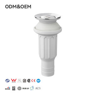 Évier de salle de bain et de hôtel en acier inoxydable et <span class=keywords><strong>plastique</strong></span> moderne, vente directe d'usine, personnalisable, avec siphon de vidange - Product Image 1